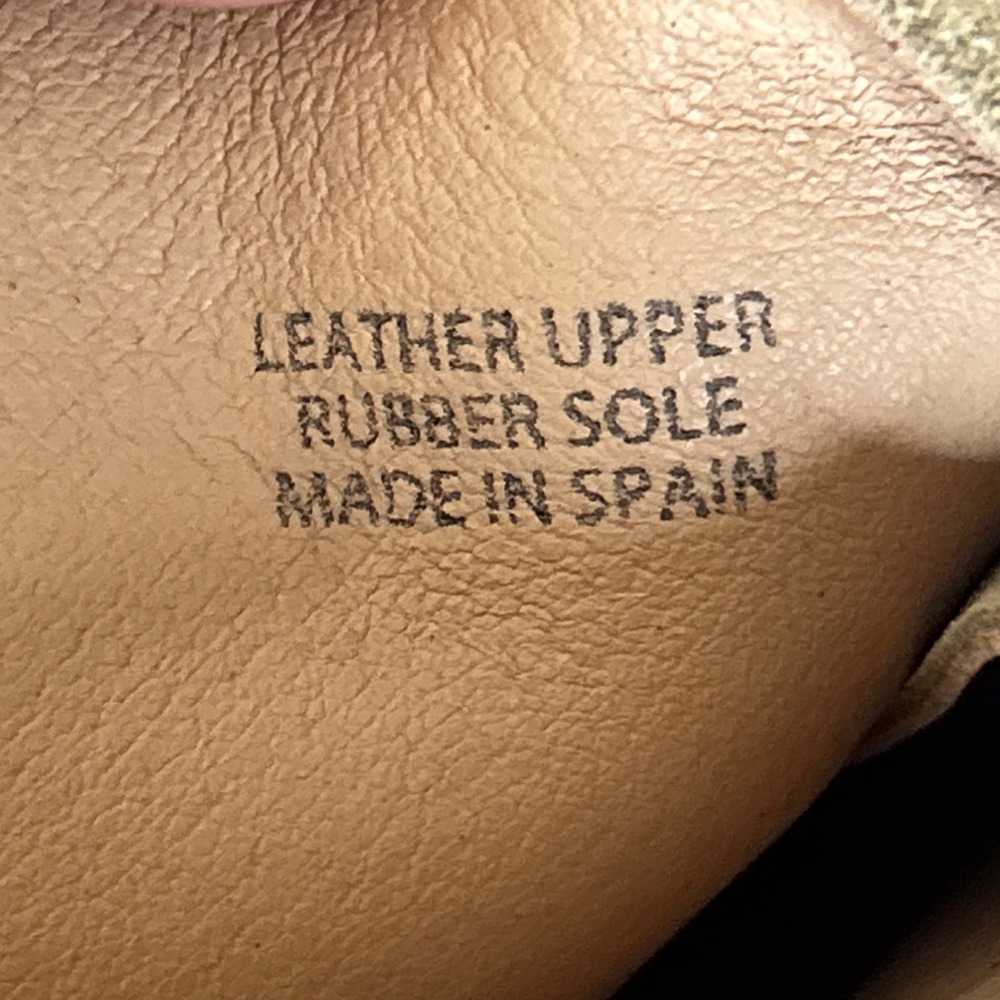 Anthropologie Maypol Womens 9.5 41‎ Espadrille Wedge Sandals Strappy Tan Suede - Picture 13 of 13